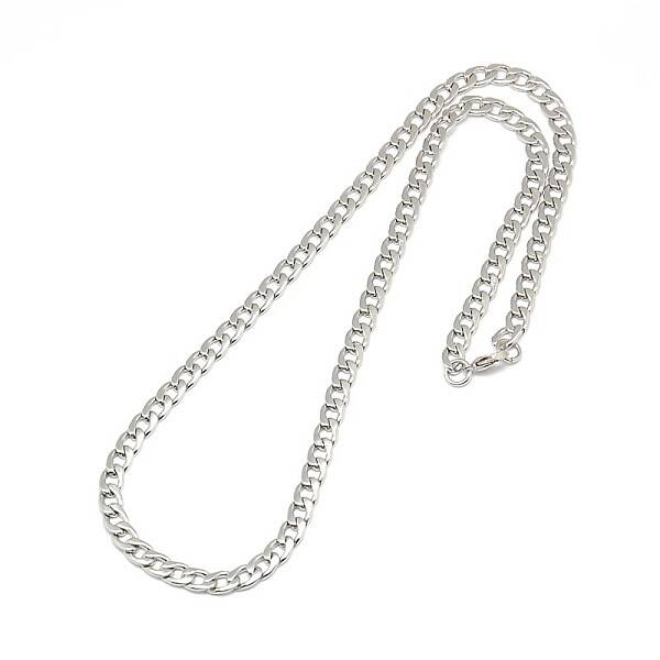 304 Stainless Steel Curb Chain/Twisted Chain Necklaces