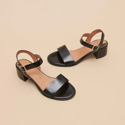 225- Alchimie Cuir Noir | Color: NOIR | Size: 38