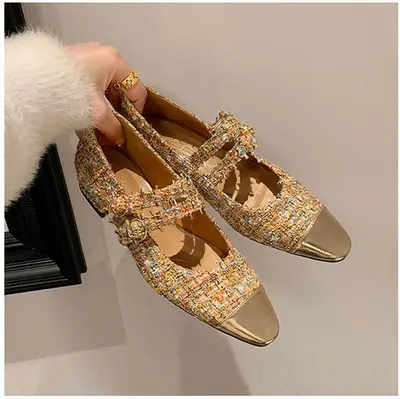 CHIKO Dolly Square Toe Block Heels Mary Jane Shoes