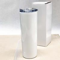 20oz Tumbler W/Plastic Straw- Durable Design for Cold Beverages - Available in Various Styles - Bottle, Drink