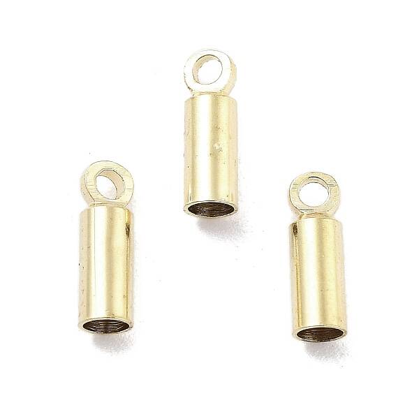 Rack Plating Brass Cord Ends