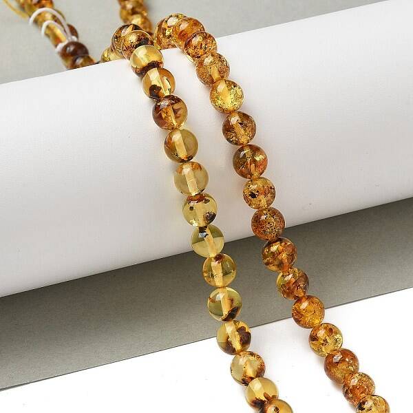 Natural Amber Beads Strands