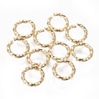304 Stainless Steel Twisted Jump Rings