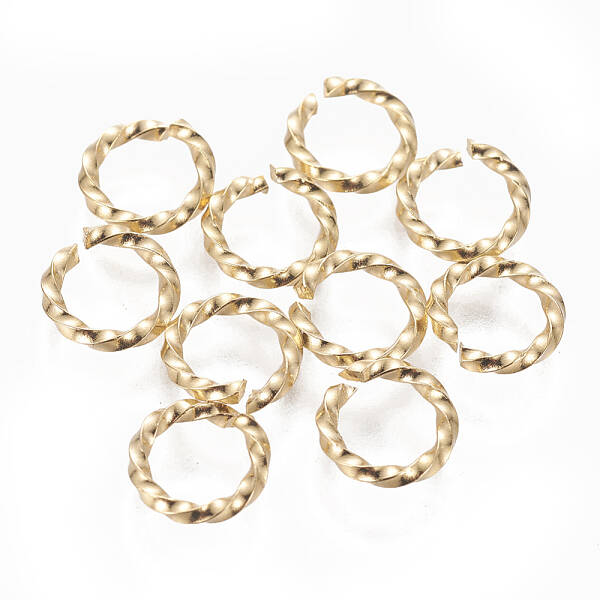304 Stainless Steel Twisted Jump Rings