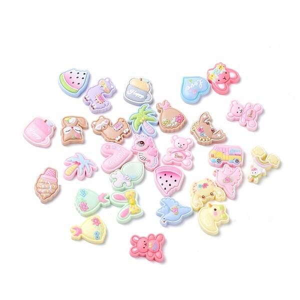 Cute Plastic Cabochons