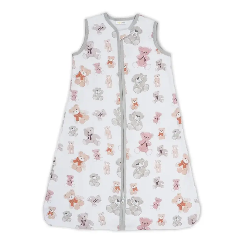 LollyBanks Sleep Sack, 100% Organic Cotton Baby Sleep Sack, 0.5 TOG Sleep Sack Lightweight, 2-Way Zipper Toddler Sleep Sack S...