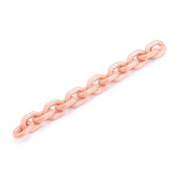 Handmade Opaque Acrylic Cable Chains