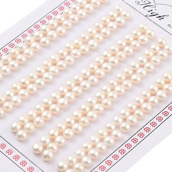 Grade 6A Natural Cultured Freshwater Pearl Beads