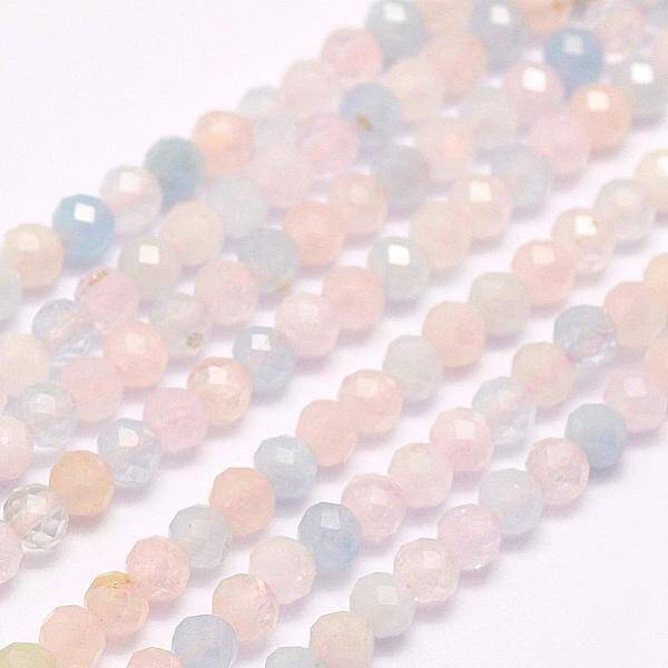 Natural Morganite Beads Strands