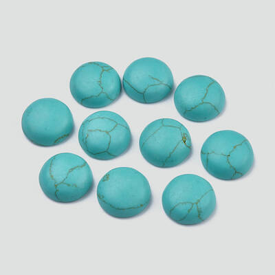 Synthetic Turquoise Cabochons