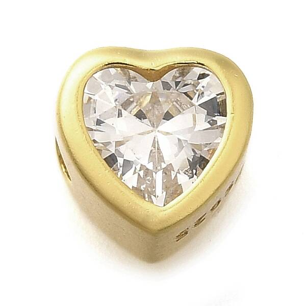 925 Sterling Silver Cubic Zirconia Beads
