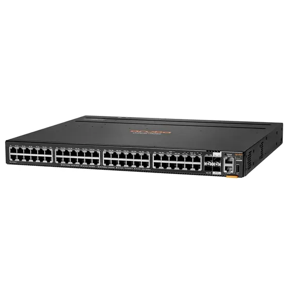 HP R8Q70-61001 | Aruba CX 6200M Series 48-Ports 10/100/1000Base-T RJ-45 PoE+ Class 4 4-Ports 10GBase-X SFP+ Gigabit Ethernet ...