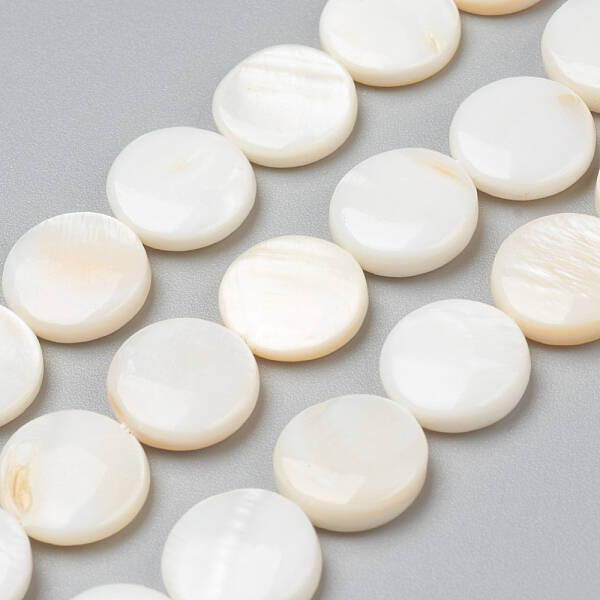 Natural Freshwater Shell Beads
