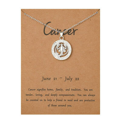 Alloy Constellation Pendant Necklaces