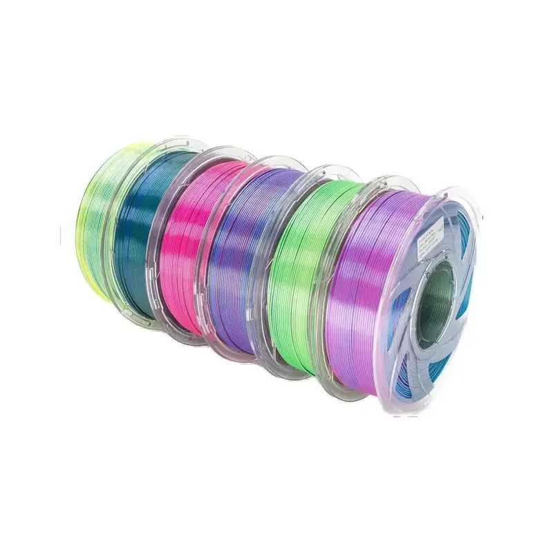 ZYLtech Tri-Color Silk Series 3D Printer Filament 1.75mm 1 kg 2.2 lbs