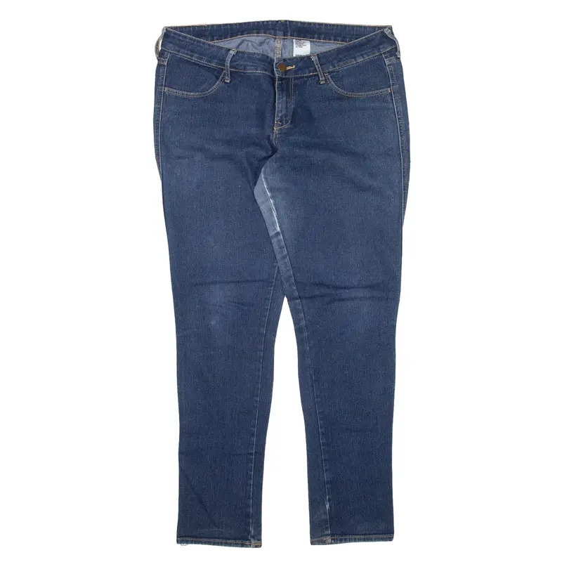 H&M Low Waist Jeans Blue Denim Slim Skinny Womens W31 L29