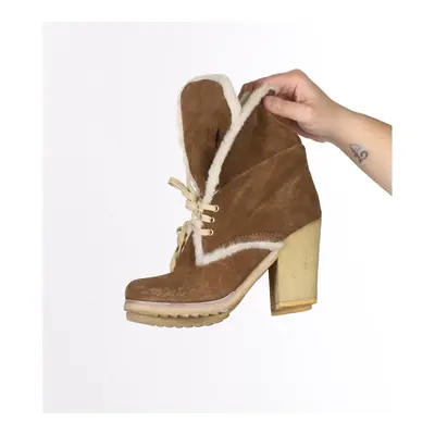 Prada Boots - UK 5.5 Brown Suede