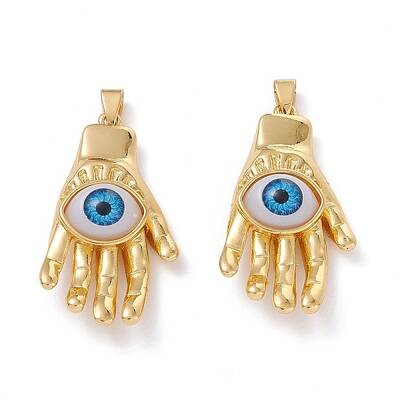 5Pcs Brass Pendants