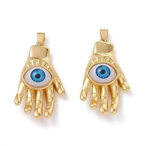 5Pcs Brass Pendants