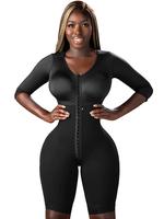 Stage 1 Full Body Faja for Plastic Surgery Recovery | Compression Hook Levels | Padded Straps