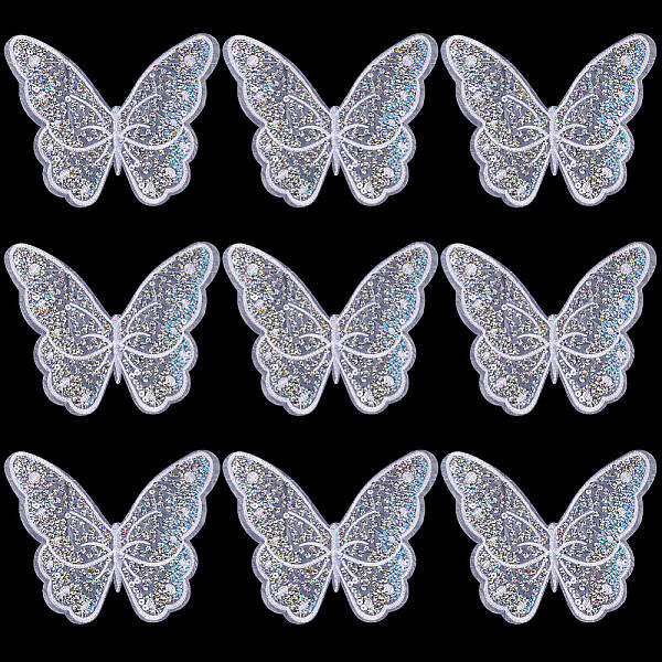 Butterfly Polyester Embroidery Ornament Accessories