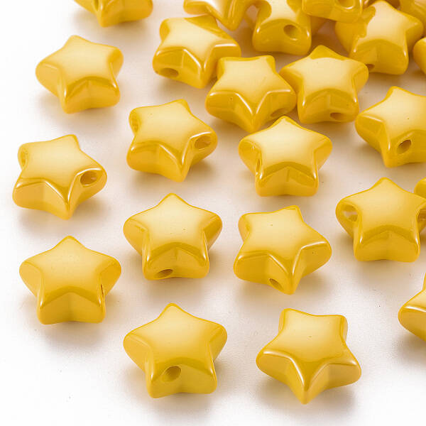 Opaque Acrylic Beads