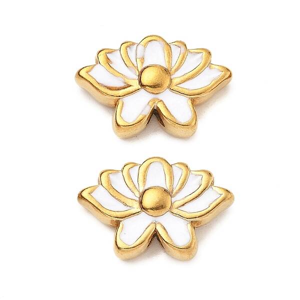 304 Stainless Steel Enamel Beads