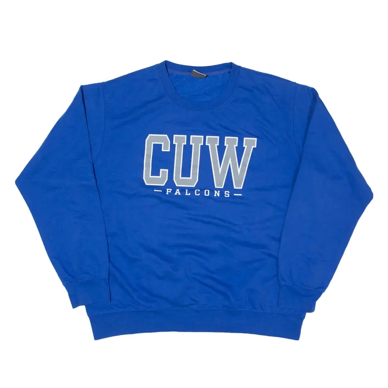 MV SPORT CUW Falcons USA Sweatshirt Blue Mens XL