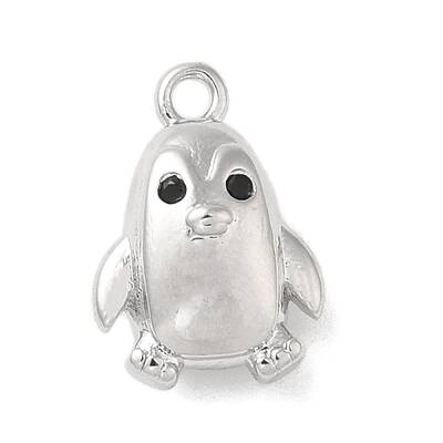Brass Micro Pave Cubic Zirconia Charms