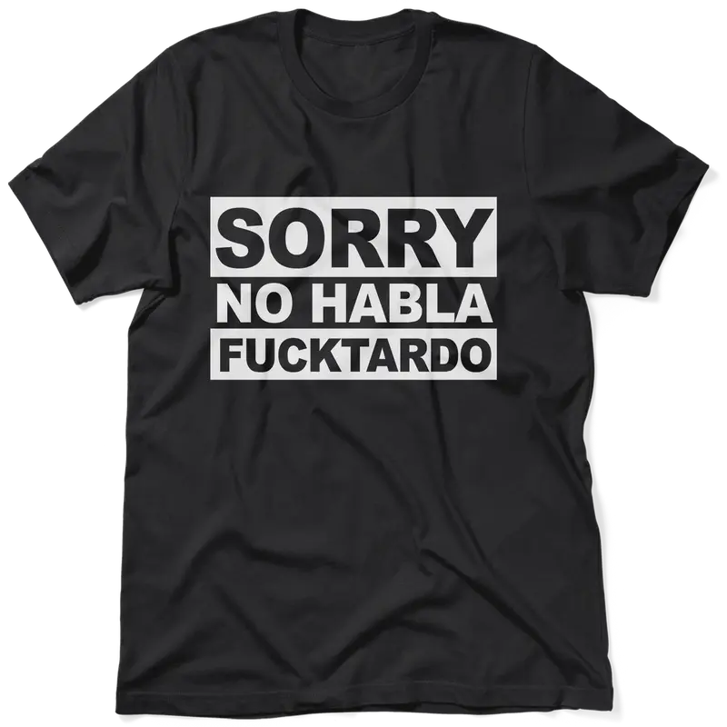 F*cktardo - Black T-Shirt