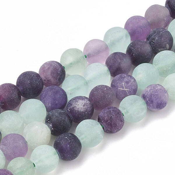 Natural Fluorite Beads Strands