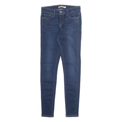 LEVI'S 710 Womens Jeans Blue Slim Skinny W26 L29