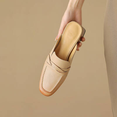 CHIKO Jurnee Square Toe Block Heels Clogs/Mules Shoes