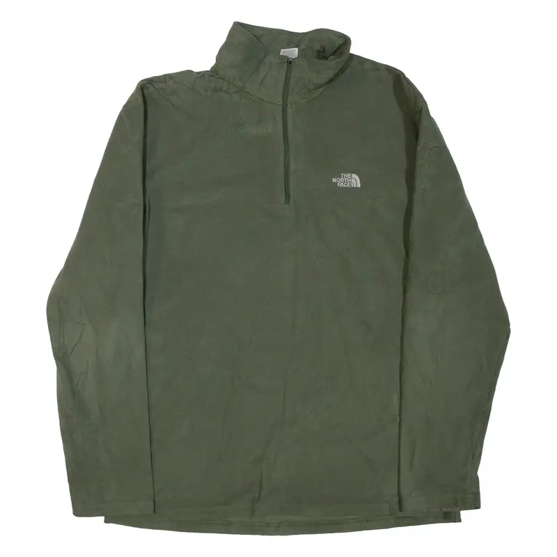 THE NORTH FACE Lightweight Pullover Womens Fleece Jacket Green L