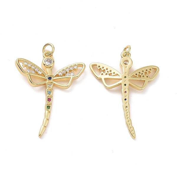 Brass Cubic Zirconia Charms