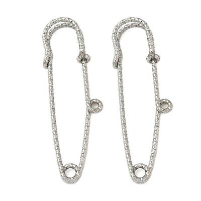 304 Stainless Steel Safety Pins Brooch Findings