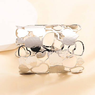 304 Stainless Steel Cuff Bangles for Women