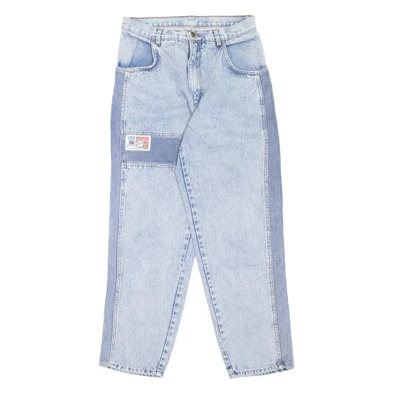 Womens Jeans Blue Regular Mom 90s W28 L28