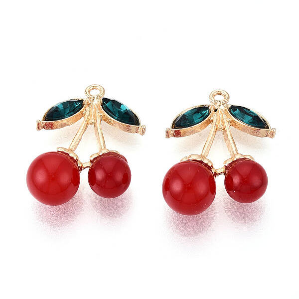 Alloy Rhinestone Pendants