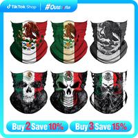 6pcs Summer UV Protection Cooling Neck Gaiter Face Mask Men Women,Seamless Bandana Rave Face Cover Scarf Mask, Balaclava, Hea...