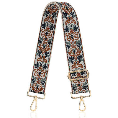 Ethnic Style Embroidered Adjustable Strap Accessory