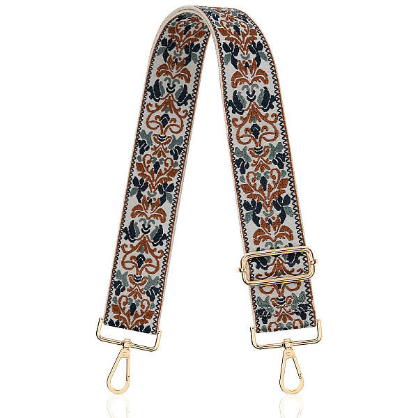 Ethnic Style Embroidered Adjustable Strap Accessory