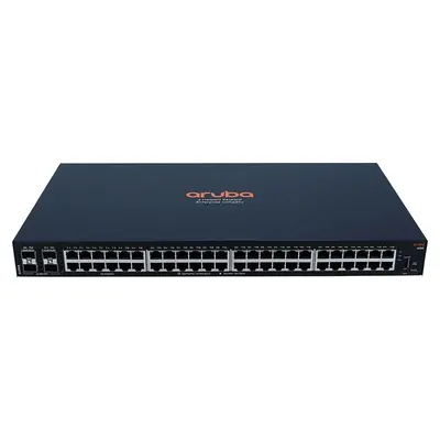 JL676A#ABA HP Aruba CX 6100 Series 6100 48G 4SFP+ 48 x 1000Base-T RJ-45 and 4 x 10GbE SFP+ Ports Layer 3 Managed Gigabit Ethe...