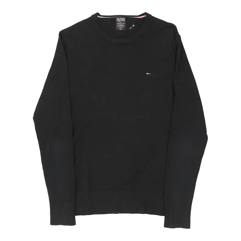 Hilfiger Denim Jumper - Small Black Cotton