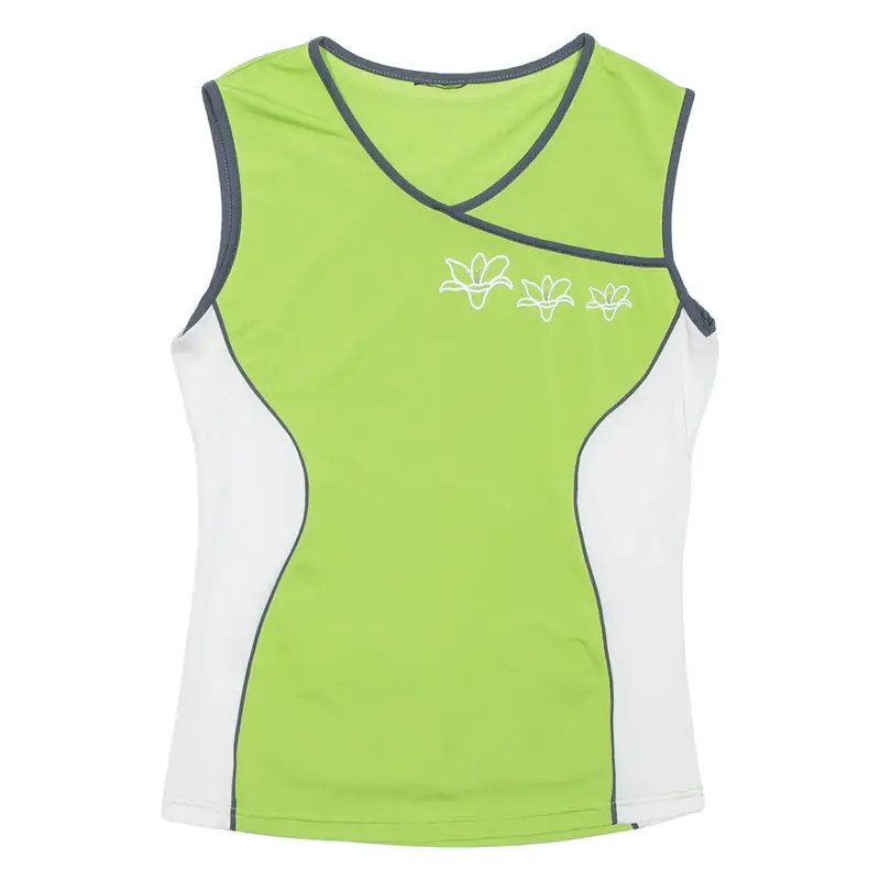 Cycling Mens Vest Green Sleeveless M