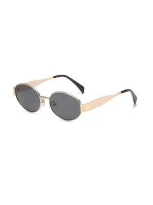 Sunglasses for Women, Mother's Day Gifts, Vintage Oval Frame Sunglasses, Trendy Casual Sunglasses for Everyday Summer Beach V...