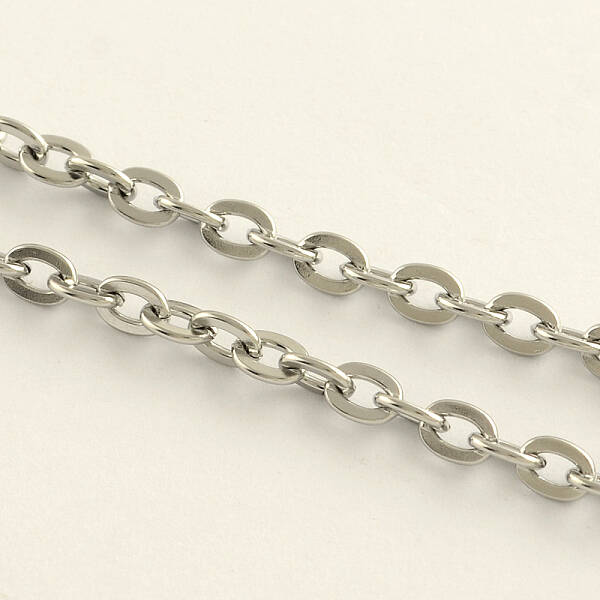 Tarnish Resistant 304 Stainless Steel Cable Chains
