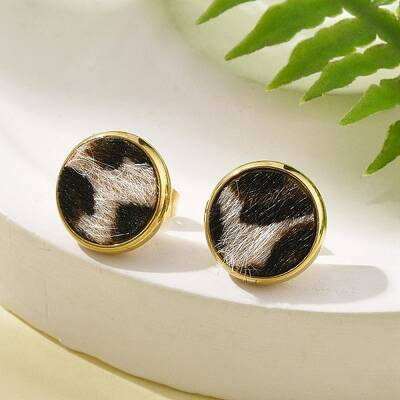 304 Stainless Steel Stud Earrings for Women