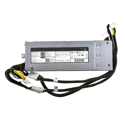 96R8Y Dell 550-Watts 100-240V 7.4A 50-60Hz 80 Plus Silver Power Supply for PowerEdge R520 / T420