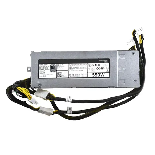 96R8Y Dell 550-Watts 100-240V 7.4A 50-60Hz 80 Plus Silver Power Supply for PowerEdge R520 / T420